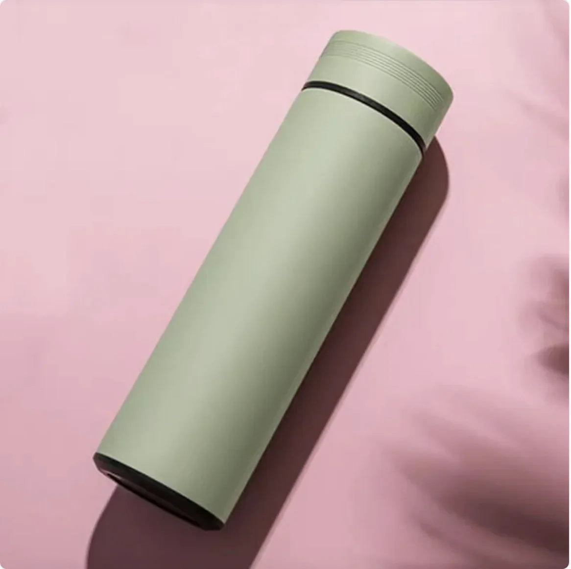 Portable Stainless Steel Insulated Cup with Smart Temperature Display